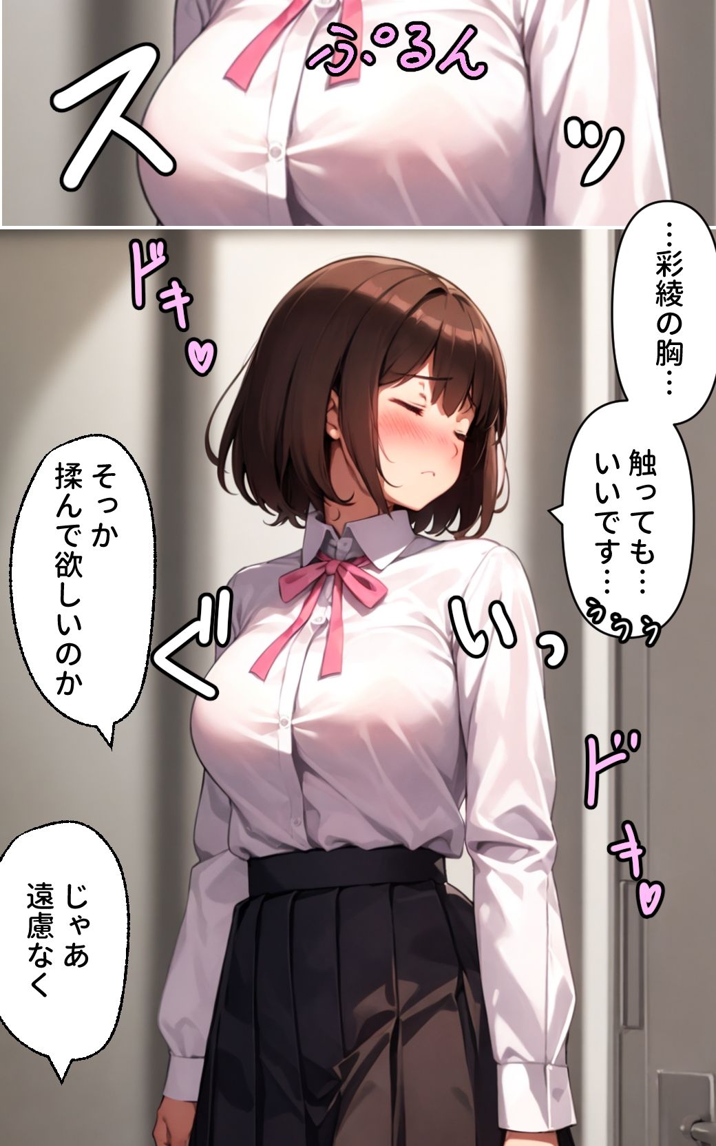 サンプル画像3:惚れた弱みにつけこまれる従順な後輩(ステーキくん) [d_379412]