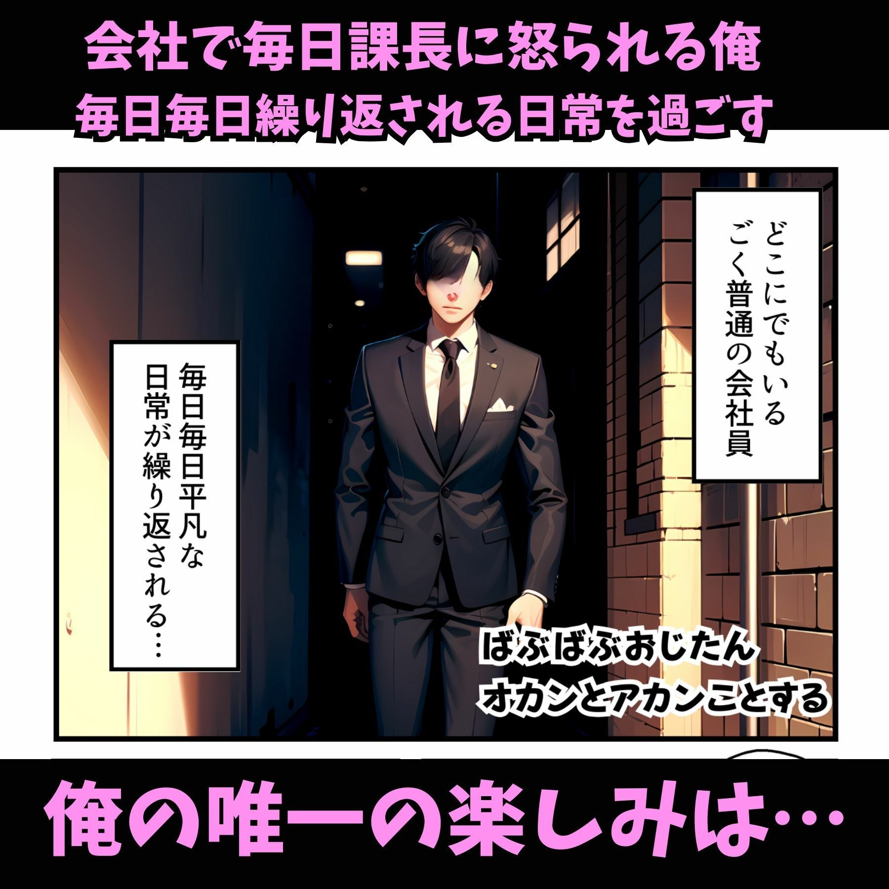 サンプル画像1:ばぶばぶおじたんオカンとアカンことする(ぽんじゅーすたじお) [d_379798]