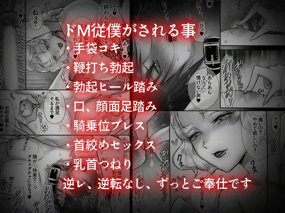 サンプル画像5:公爵令嬢の下僕(痔男) [d_380164]