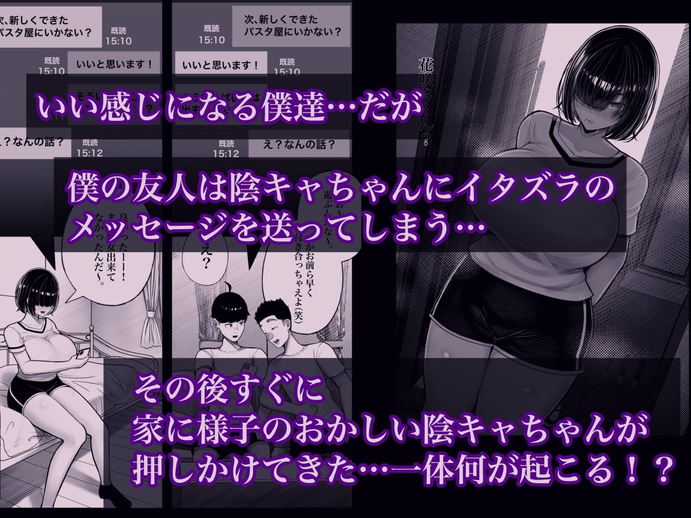 サンプル画像2:クラスのインキャちゃん ワケあって家凸ハメハメ(くるくる) [d_380888]