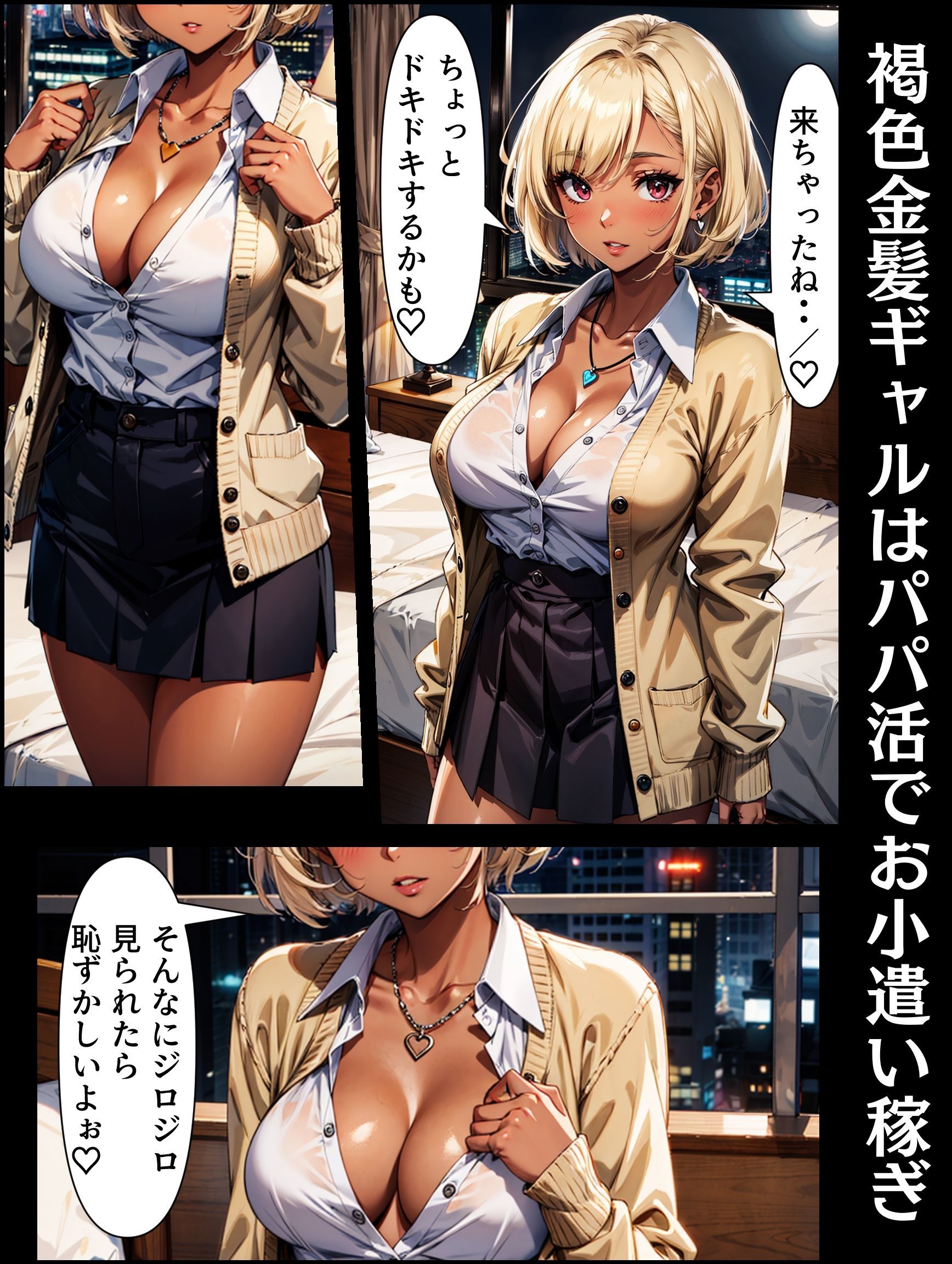 サンプル画像1:パパ活ギャルが生意気すぎたので、わからせ輪●してやった(okita) [d_380920]