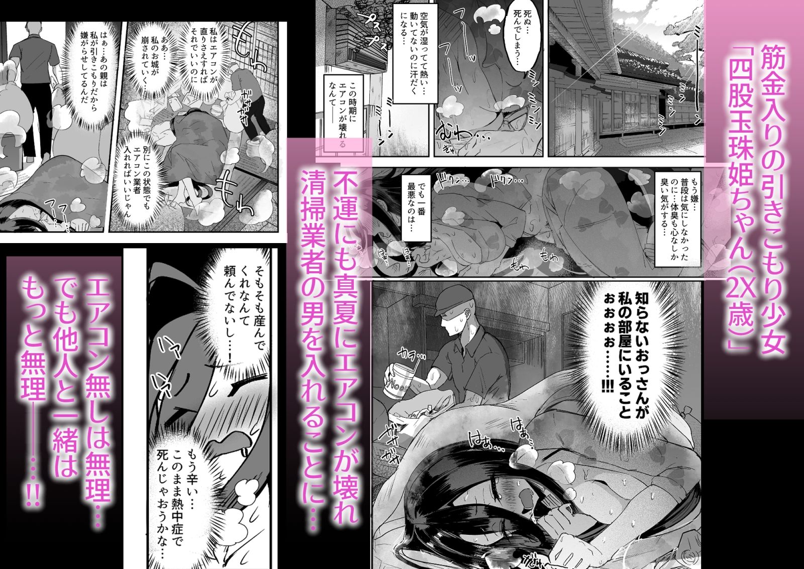 サンプル画像1:ふたなり引きこもり少女珠姫ちゃん(Futamare) [d_380992]