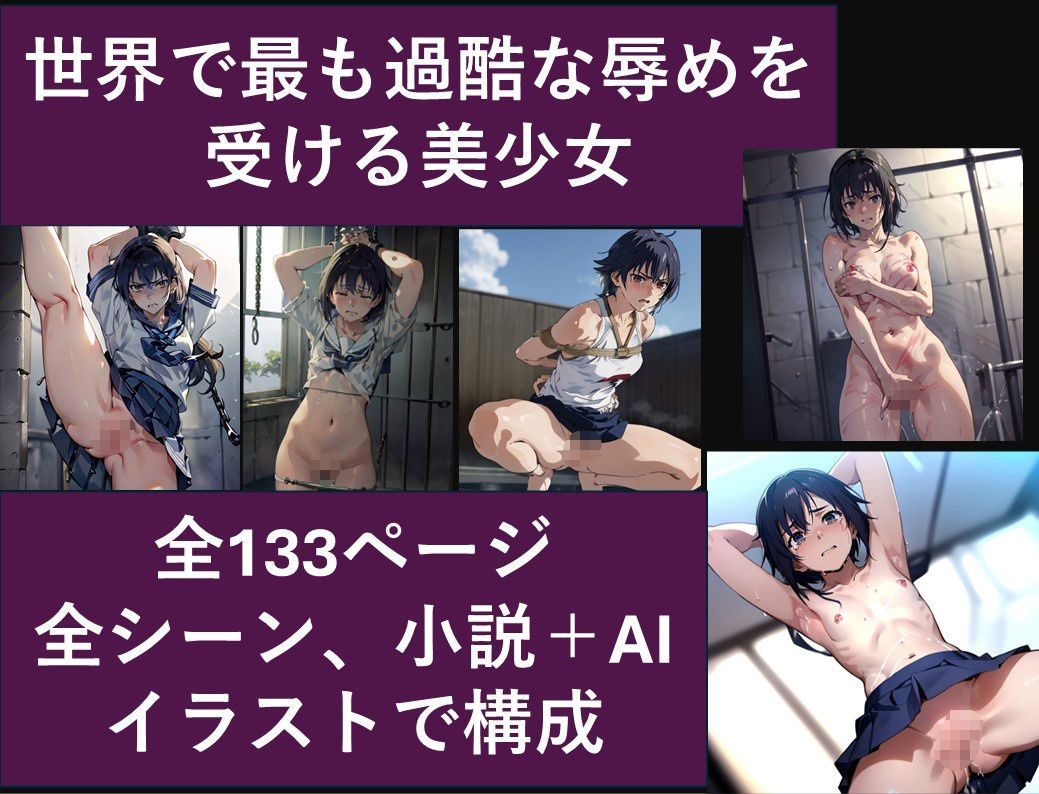 サンプル画像2:美少女が闇カジノの借金のカタに売られる件(やまとまりあ) [d_381674]