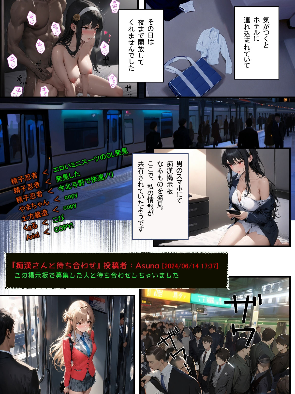 サンプル画像3:痴●され日記(absentia) [d_382489]