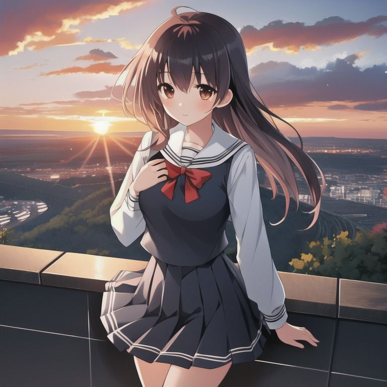 サンプル画像1:京都秘め事絵巻〜恋する女子校生と古都の浪漫〜(Neiv) [d_382564]