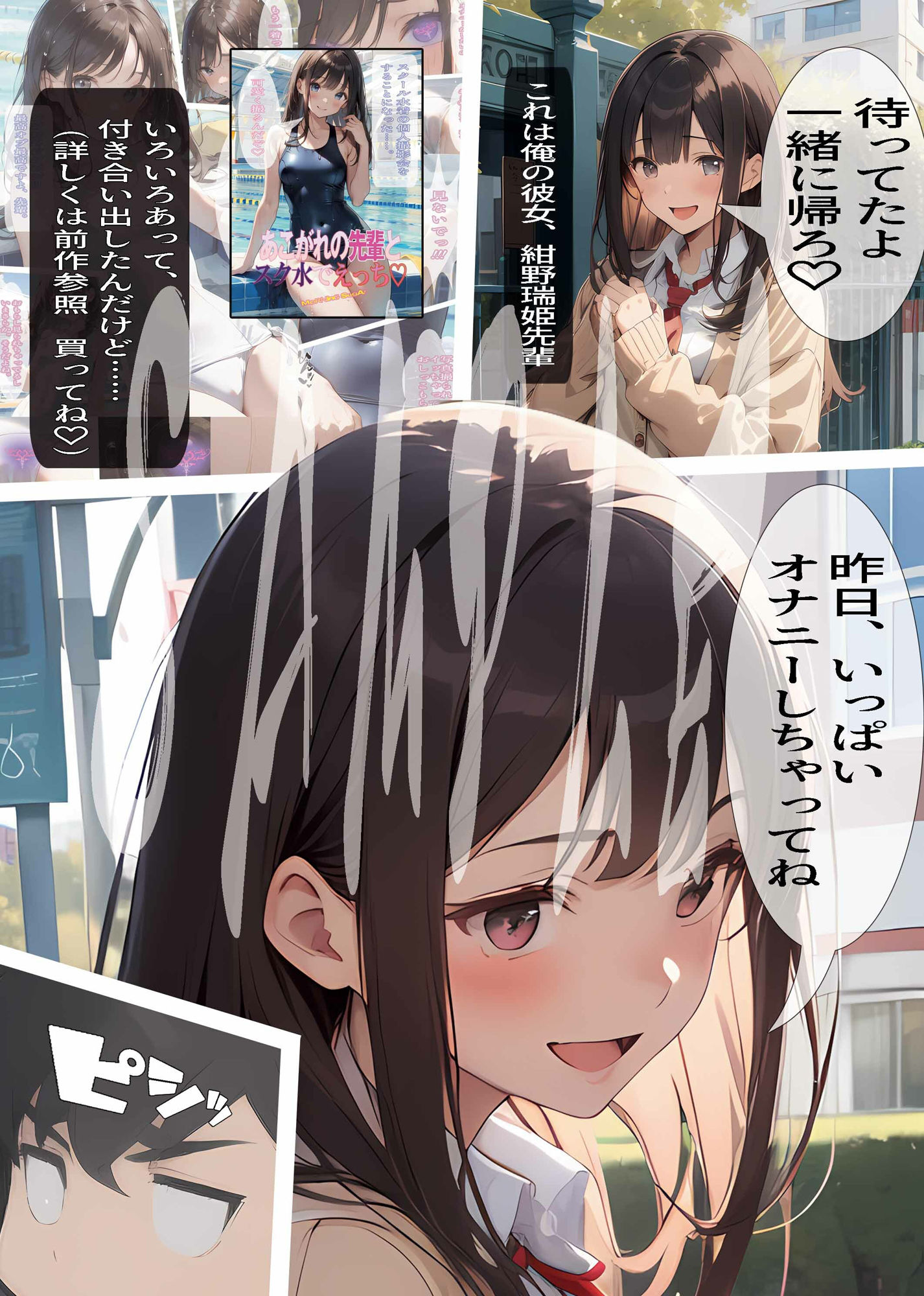 サンプル画像5:あこがれの先輩とメイド服でえっち(morning sugar) [d_383293]