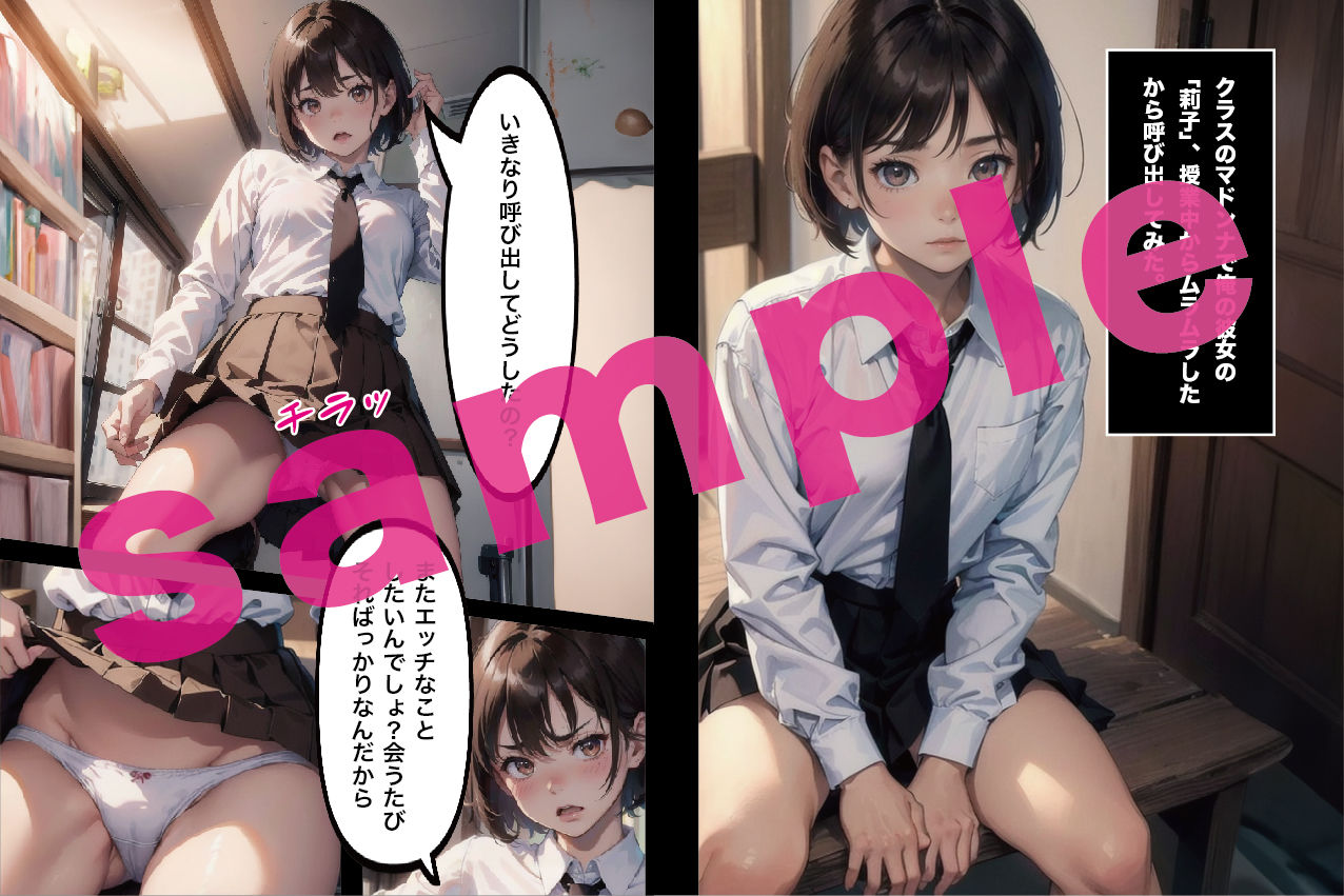 サンプル画像1:女子校生 性の女神達1(やよい水無月) [d_383549]