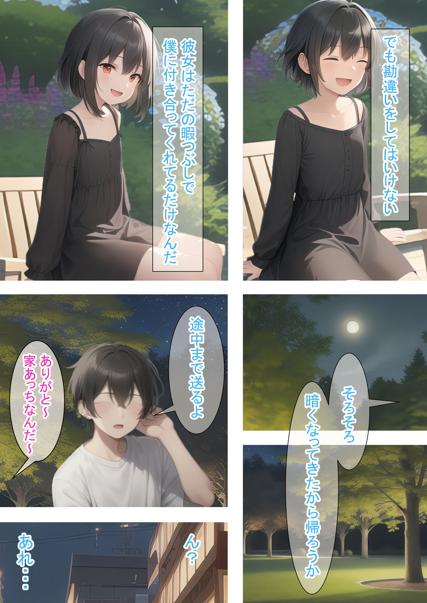 サンプル画像3:若返りの薬でロリっ子とハッスルした話（黒）(つくねちゃん) [d_383562]