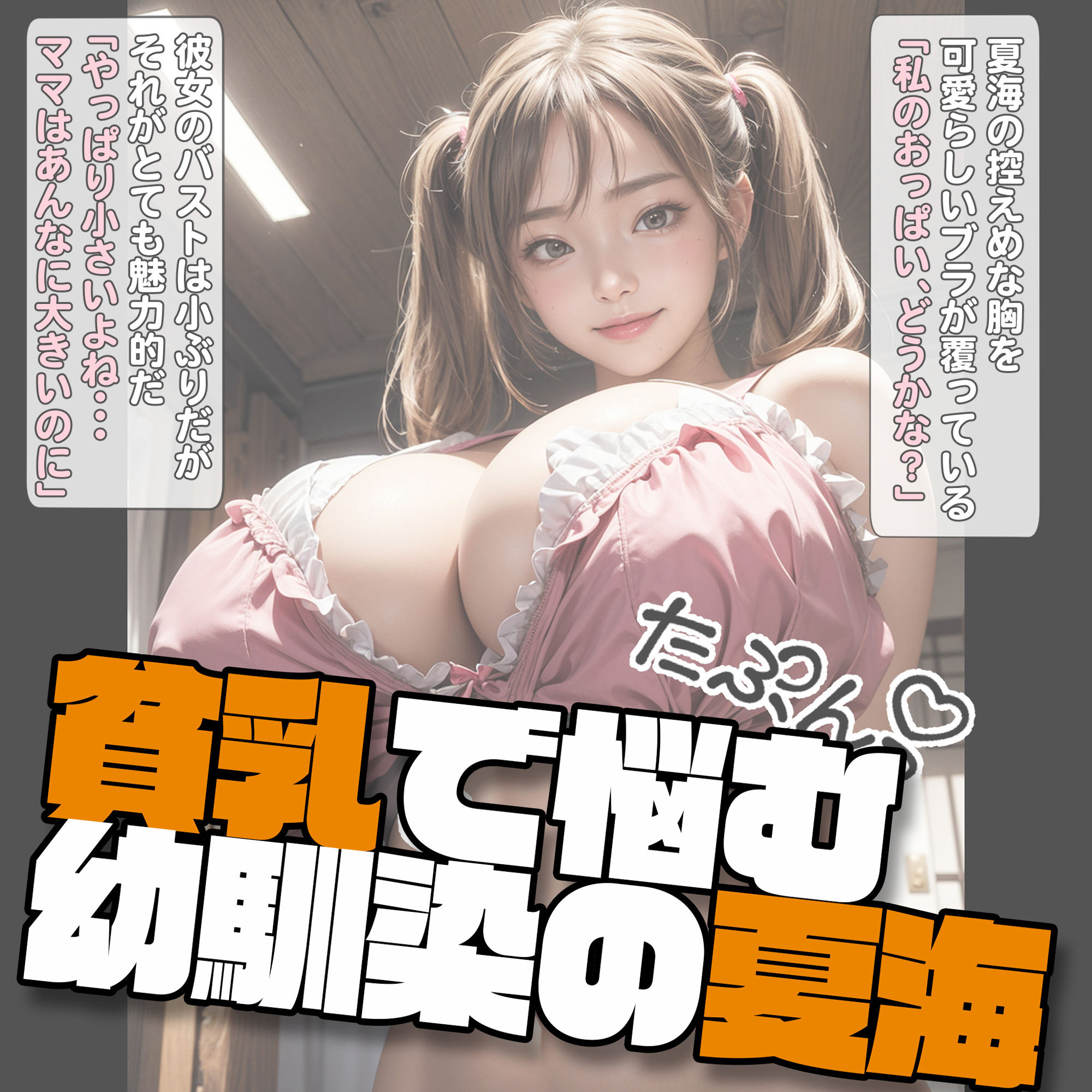 サンプル画像3:πバース・貧乳幼馴染の巨乳母(グラコミスタジオ) [d_384527]