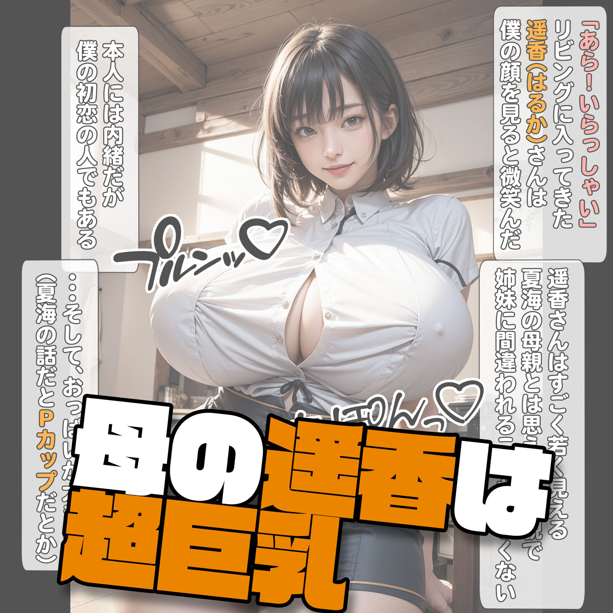 サンプル画像4:πバース・貧乳幼馴染の巨乳母(グラコミスタジオ) [d_384527]