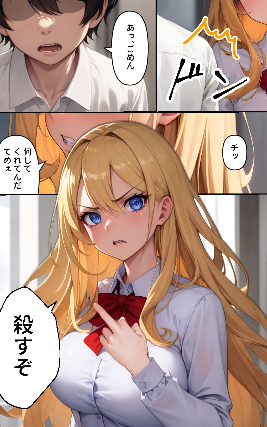 サンプル画像1:命令に逆らえないギャルメイド(ステーキくん) [d_385200]