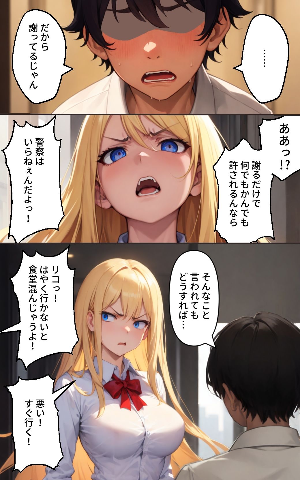 サンプル画像2:命令に逆らえないギャルメイド(ステーキくん) [d_385200]