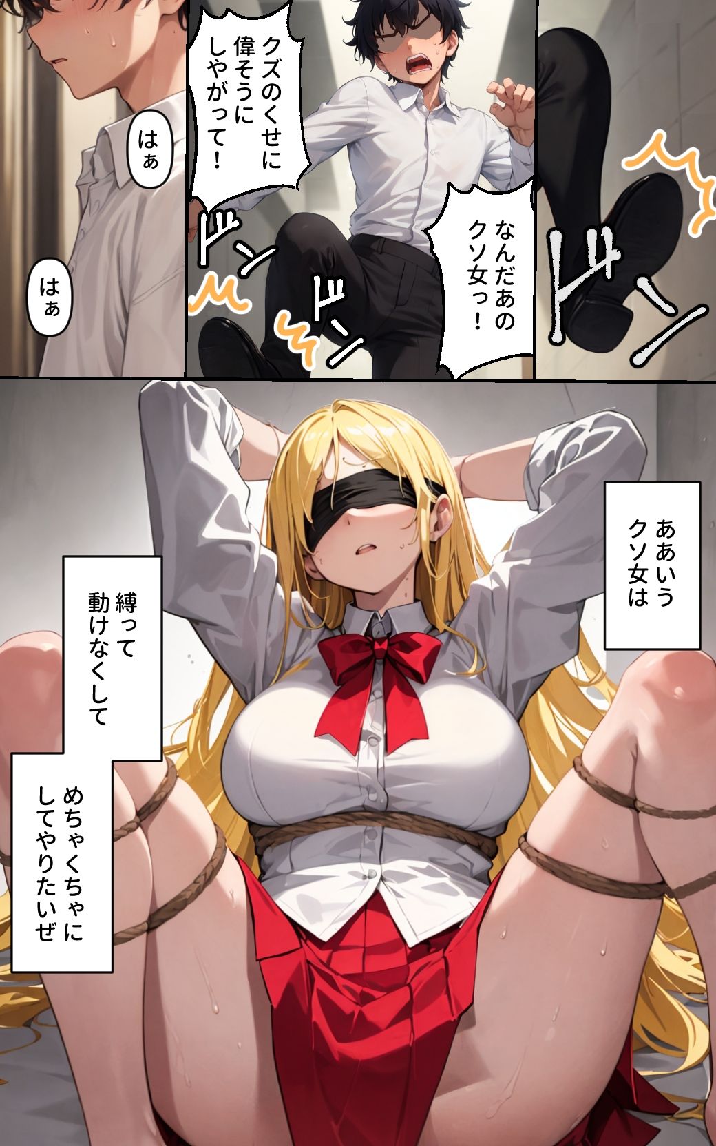 サンプル画像5:命令に逆らえないギャルメイド(ステーキくん) [d_385200]