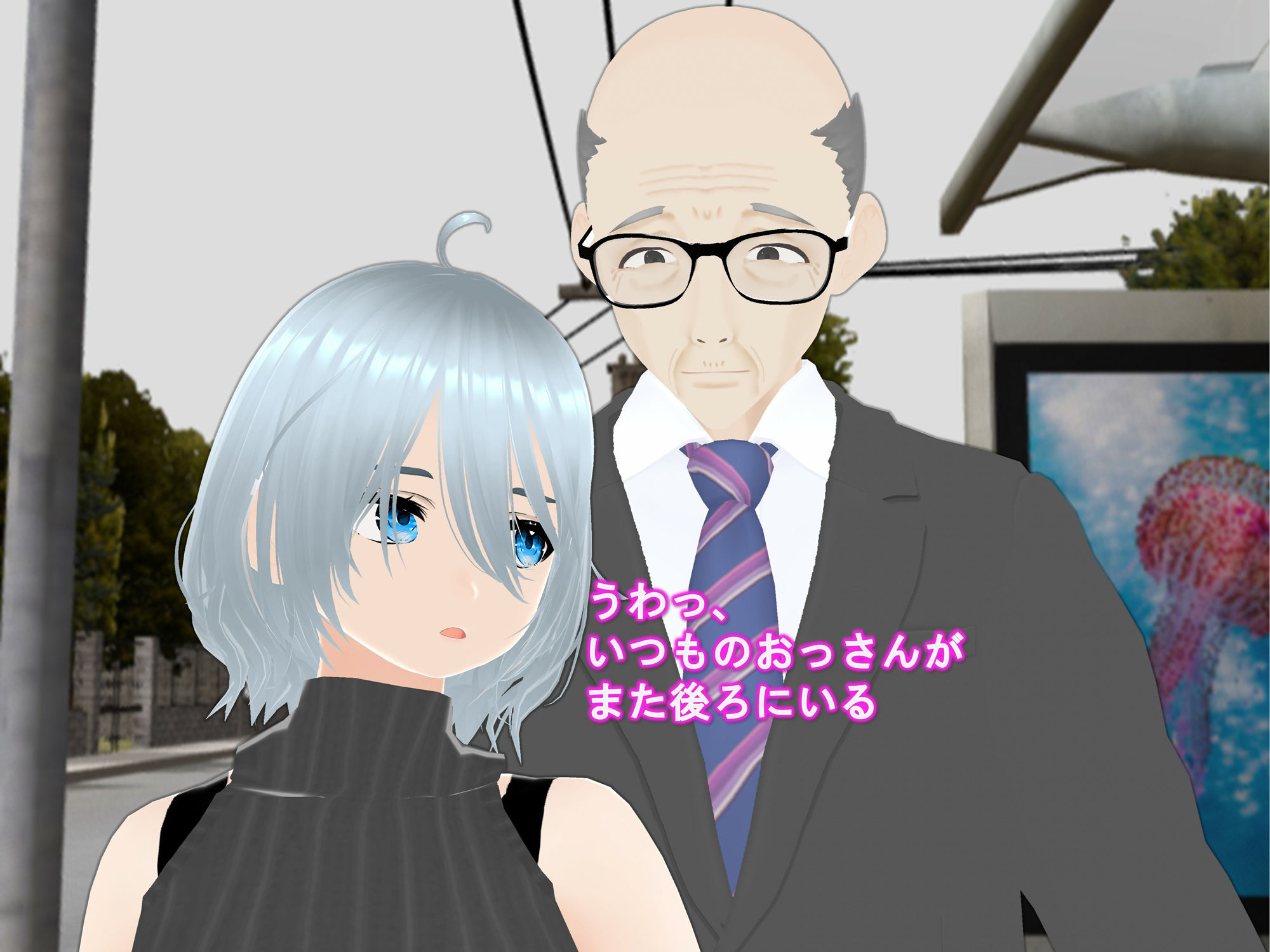 サンプル画像6:女子だけ成長 男子を追い抜く 成長音〜バス停編〜(女子成長クラブ) [d_385659]