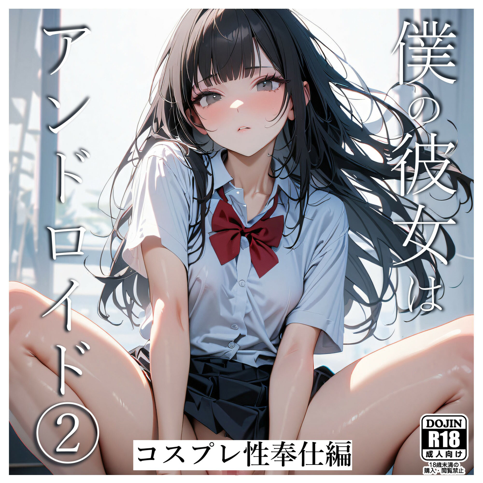 サンプル画像1:僕の彼女はアンドロイド2（コスプレ性奉仕編）(電脳戯画) [d_385811]