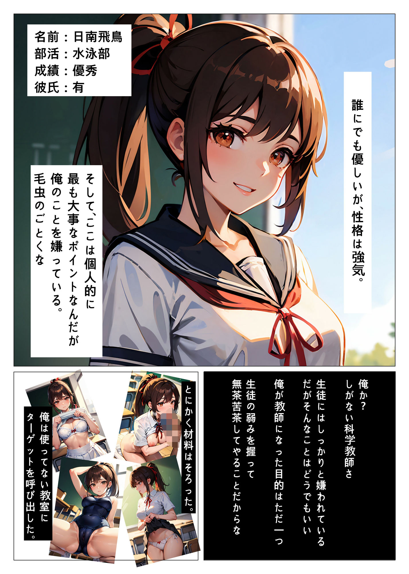 サンプル画像1:女子は脅迫して媚薬を盛るに限る(ひぽにぽ) [d_386253]