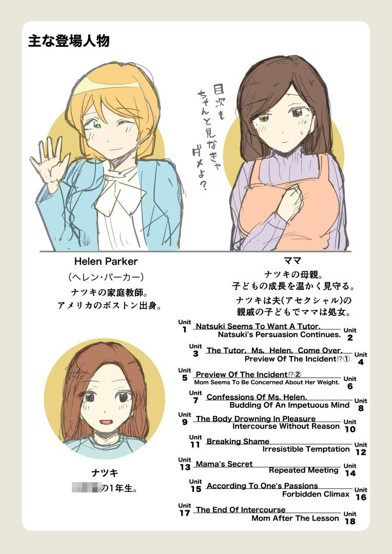 サンプル画像1:ヘレン先生とママの乳HORIZON(マリアの採血) [d_386478]