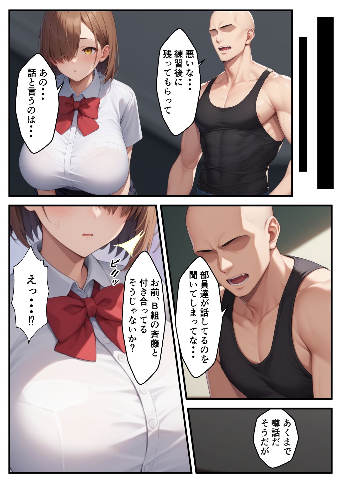 サンプル画像6:幼馴染のバスケ女子が寝取られる話(るにサークル) [d_386972]