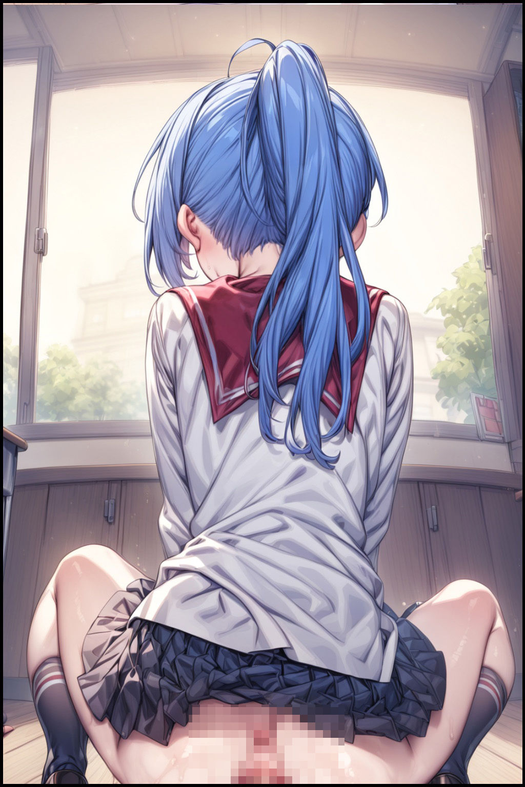 サンプル画像2:制服女子を征服します！(むさこた) [d_387237]