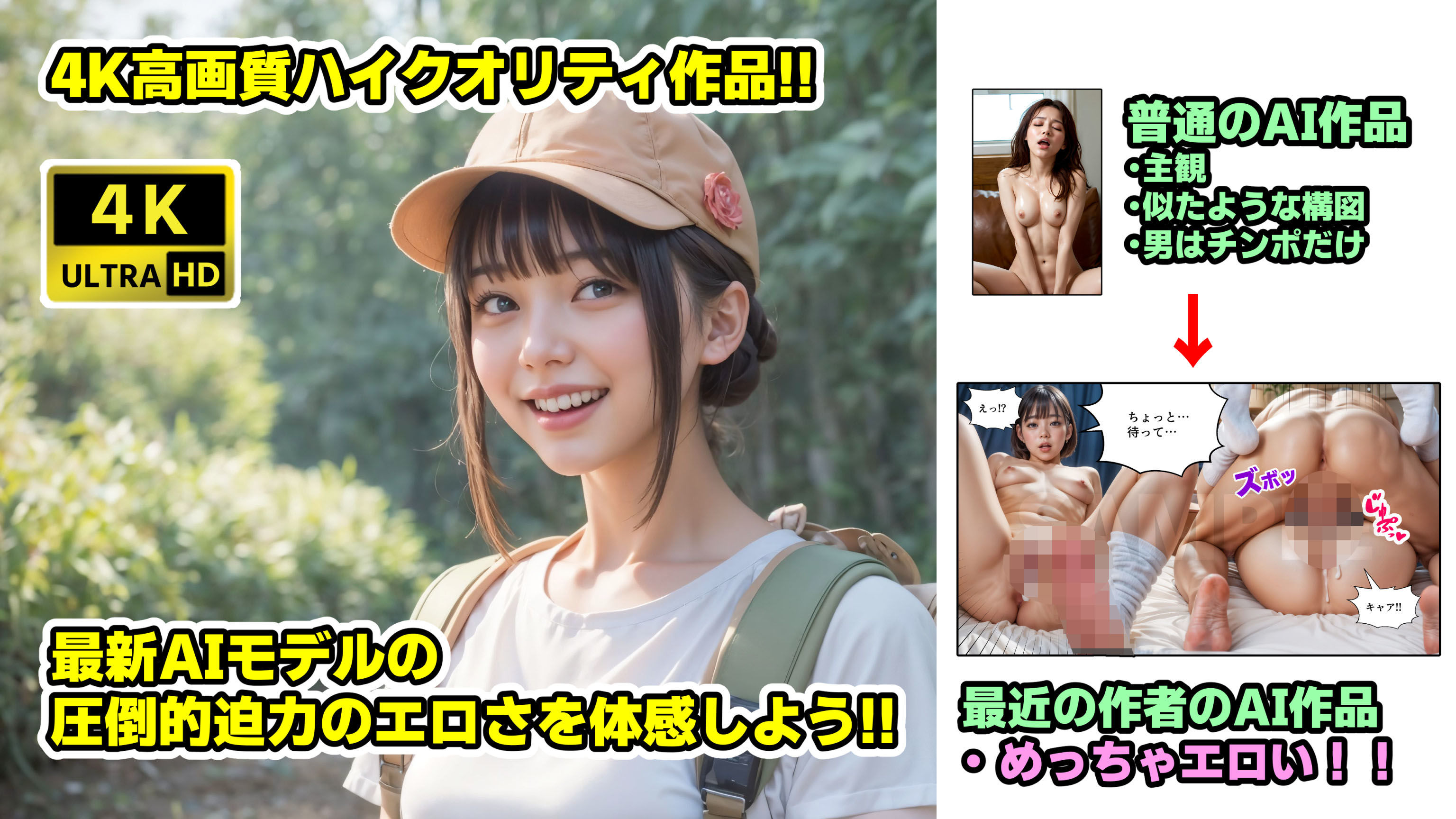 サンプル画像1:エロソロキャンプ【4Kマンガ＋写真集】(コメットパンチ) [d_387806]