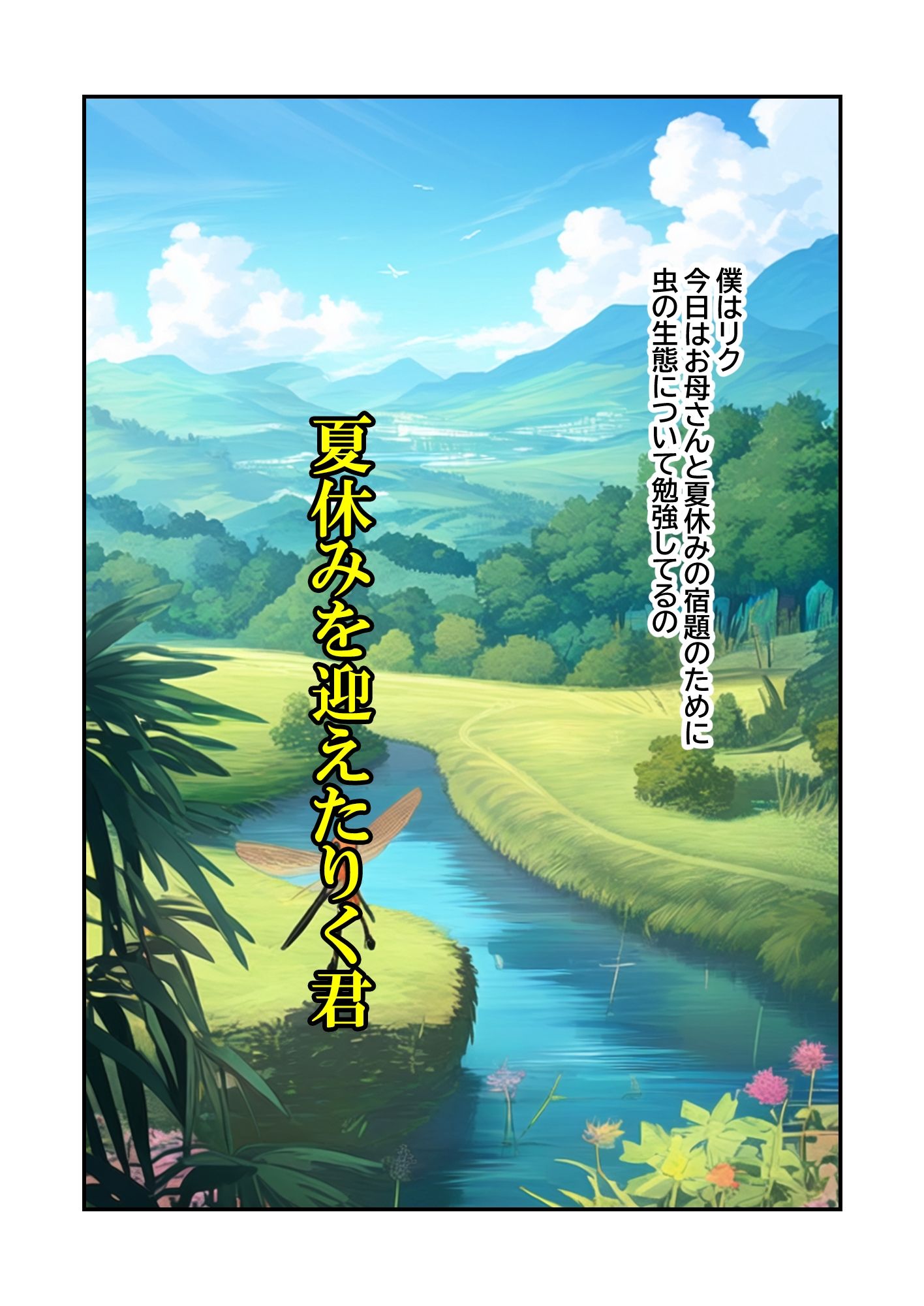 サンプル画像2:ママと夏休みー性態調査編(ピクチン) [d_389263]