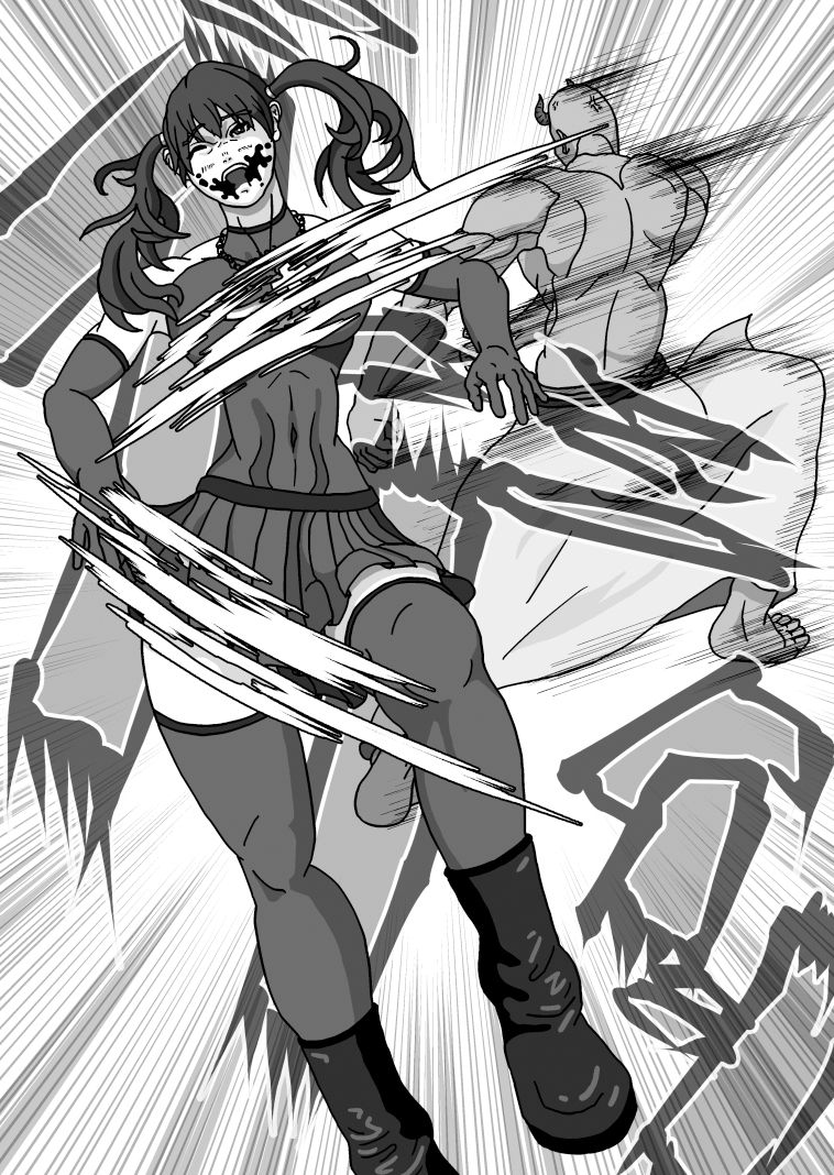 サンプル画像2:エクソシスト リナミ（ピンチ.1）(やきそば家族) [d_389620]