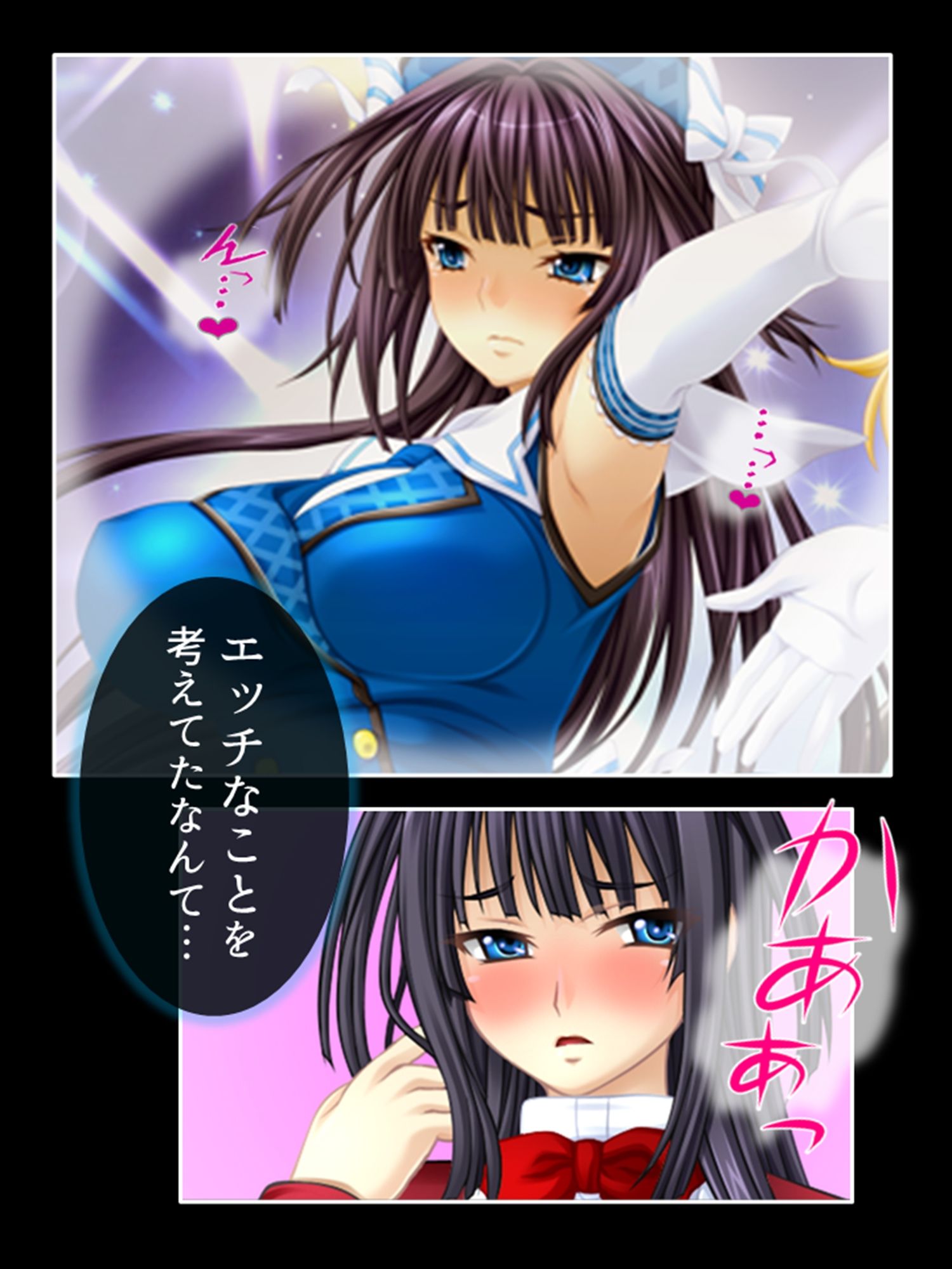 サンプル画像1:アイドルたちはヤられたい！ゲームで目覚める凌●願望 4巻(悶々堂) [d_390808]