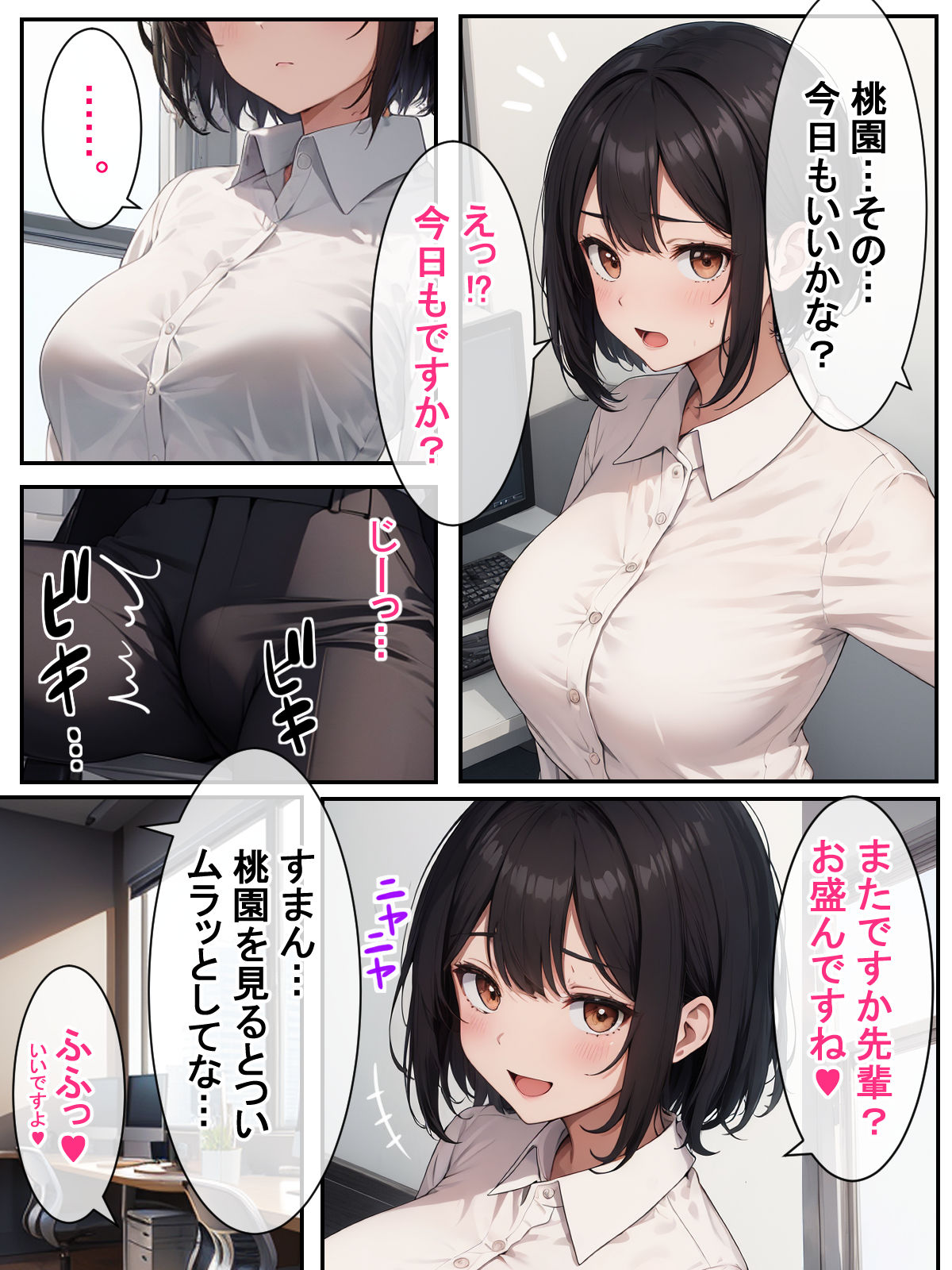 サンプル画像5:「セックス休暇」を取得して会社の後輩・同僚とヤリまくった結果(デリカリカ) [d_392036]