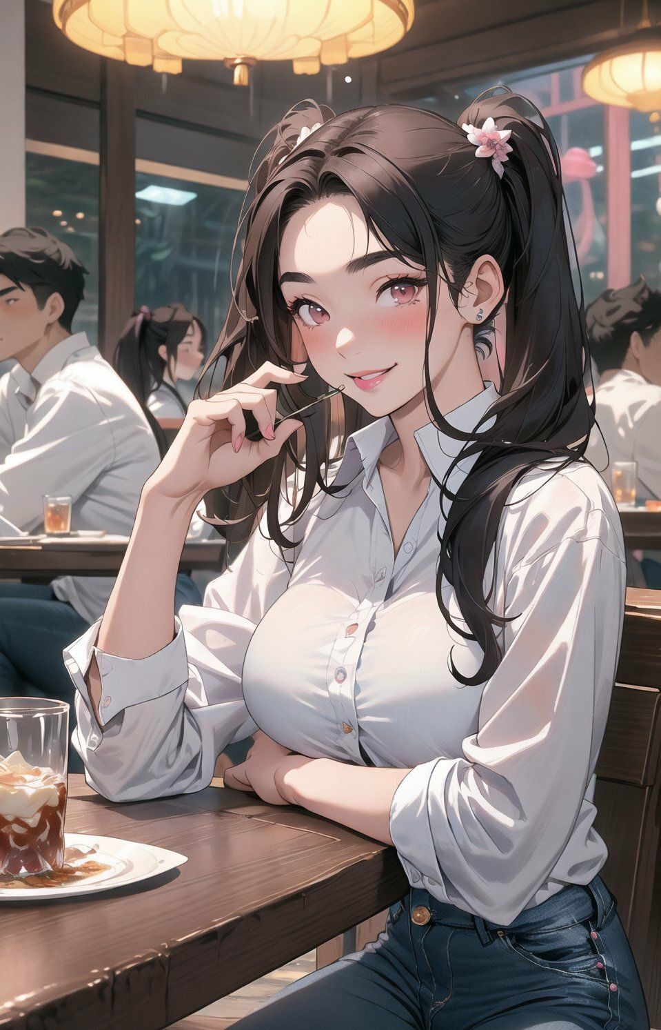 サンプル画像5:歴史大好きカップルコント(童子繭) [d_392594]