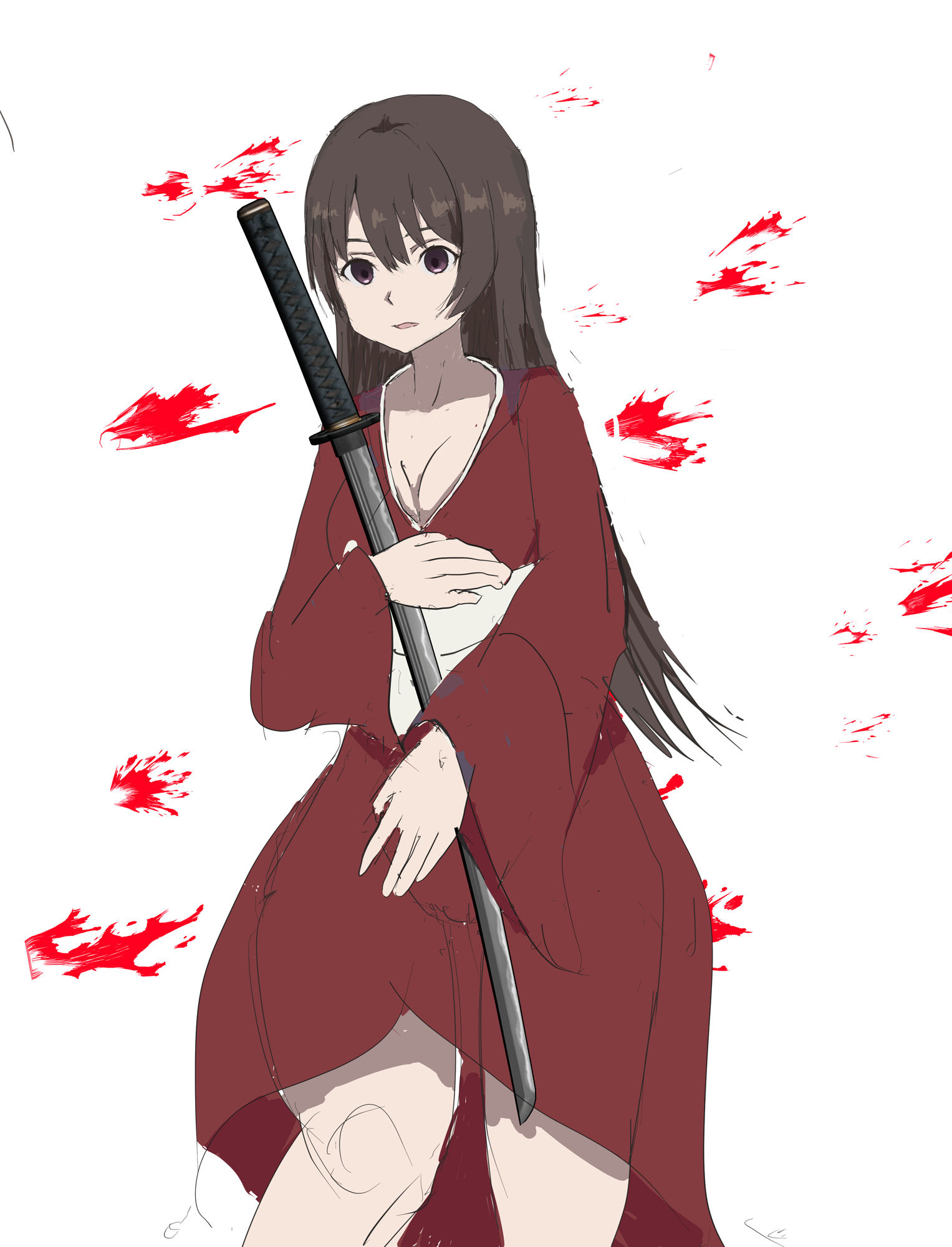 サンプル画像1:淫らな斬首姫(miyazono) [d_392958]