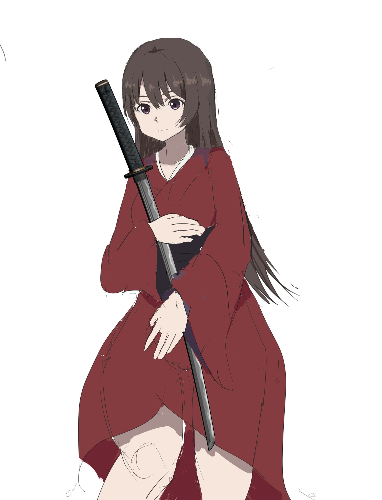 サンプル画像2:淫らな斬首姫(miyazono) [d_392958]