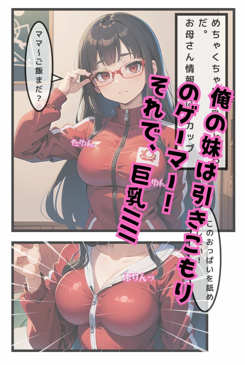 サンプル画像1:オタクの巨乳妹にキメセクしまくった件(ロリポップ) [d_393714]