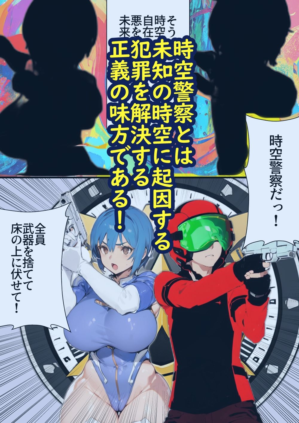 サンプル画像1:時空警察ユキ 正義の味方が悪の手先の上で腰を振るようになるまで(Goly Land) [d_393950]