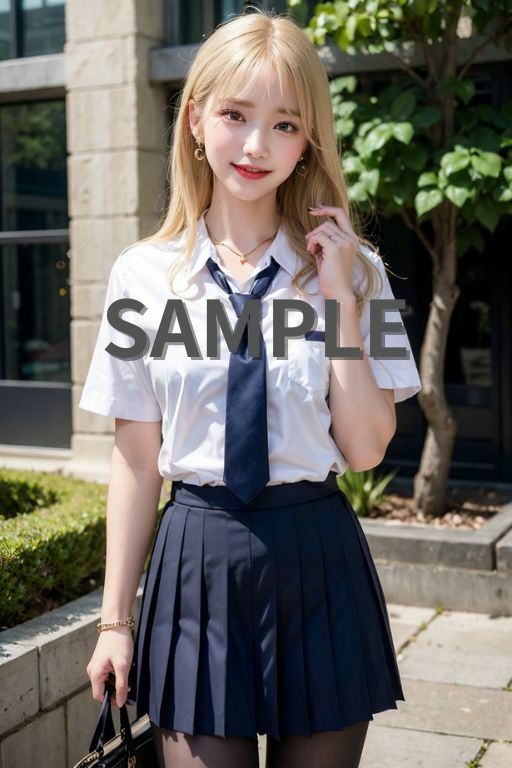 サンプル画像1:クラスメイト全員がセフレ ギャル編 写真集(AI生成サークル) [d_394301]