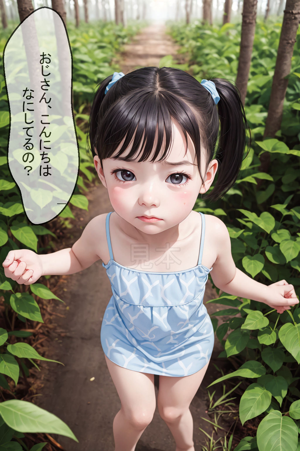 サンプル画像1:変質者が少女にイタズラ マンスジ ロリコン(ゆい) [d_395360]