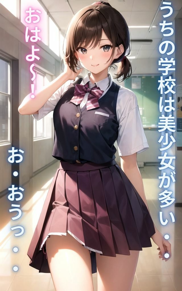 サンプル画像1:パンちらJK 2(夢幻蒼天) [d_395838]