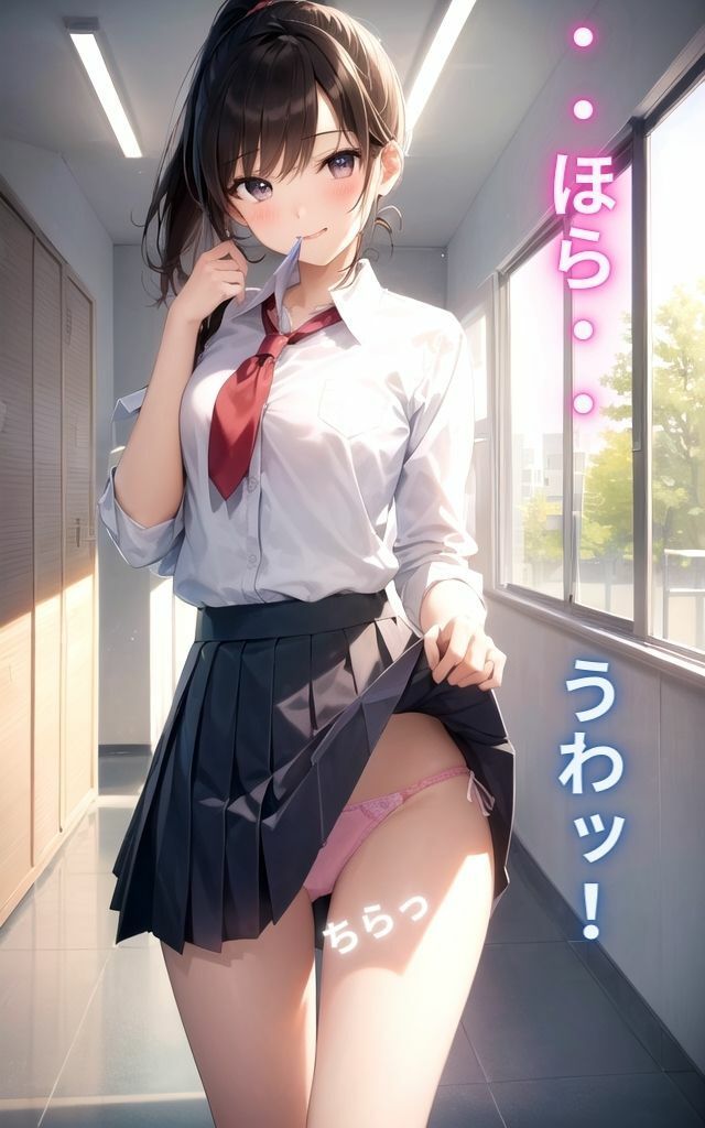 サンプル画像4:パンちらJK 2(夢幻蒼天) [d_395838]