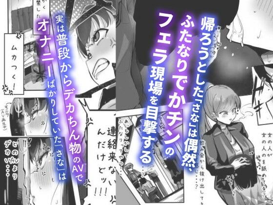 サンプル画像2:イケメンふたなり先輩に食われる女子大生(小倉探検家) [d_396734]