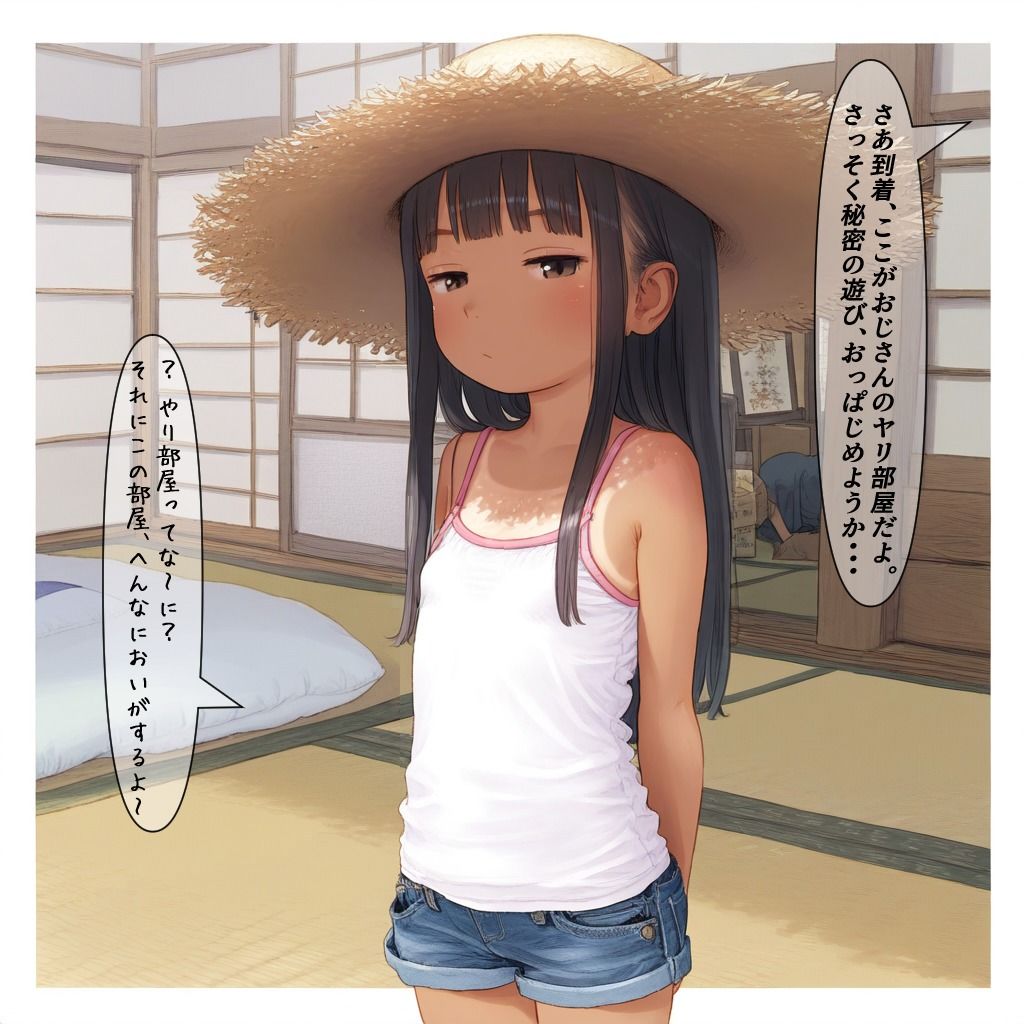 サンプル画像3:おじちゃんといっしょ！(道の草) [d_396844]