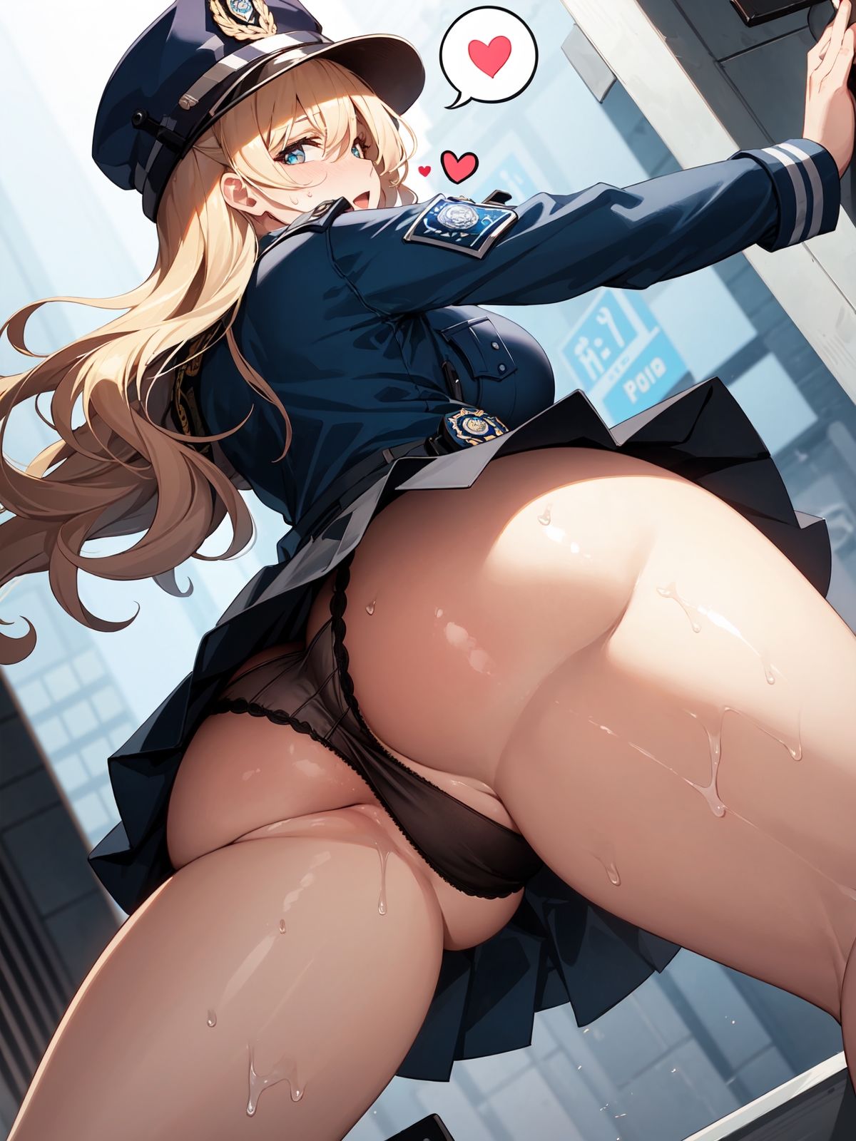 爆乳ミニスカポリスに職務質問されました！のサンプル画像 6