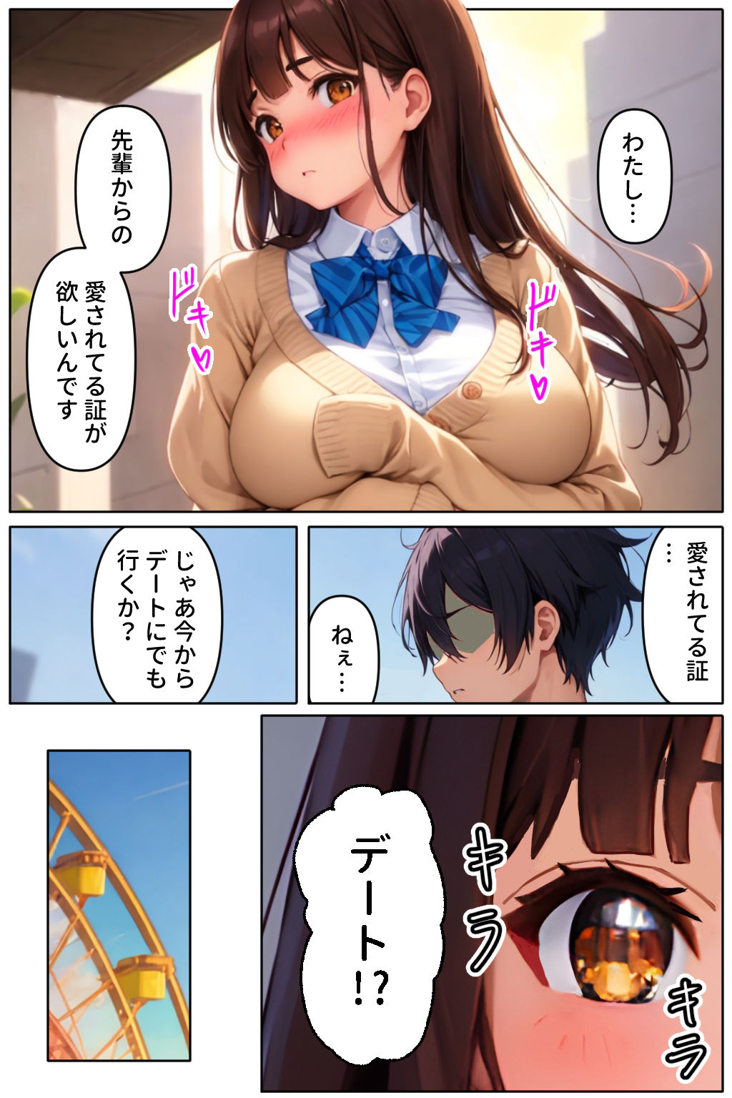 サンプル画像6:おニューな彼女、調教中(ステーキくん) [d_397625]
