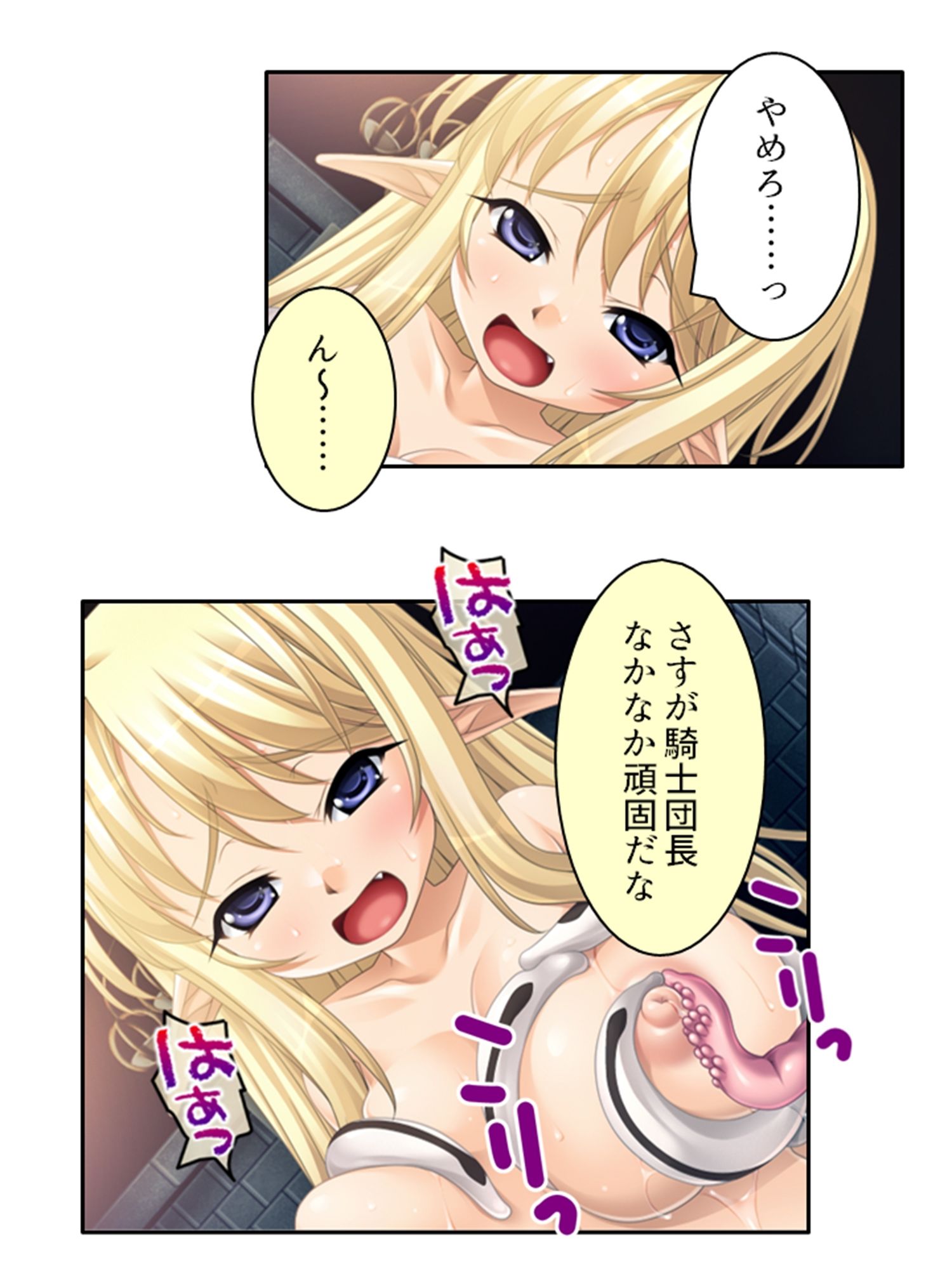 サンプル画像6:やらしい身体の生意気エルフを徹底的にわからせる 3巻(あまからや) [d_397678]