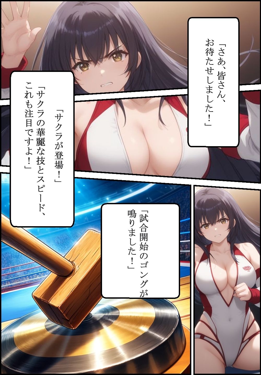 サンプル画像2:男に勝って世界一強くなりたい(熱男) [d_397974]