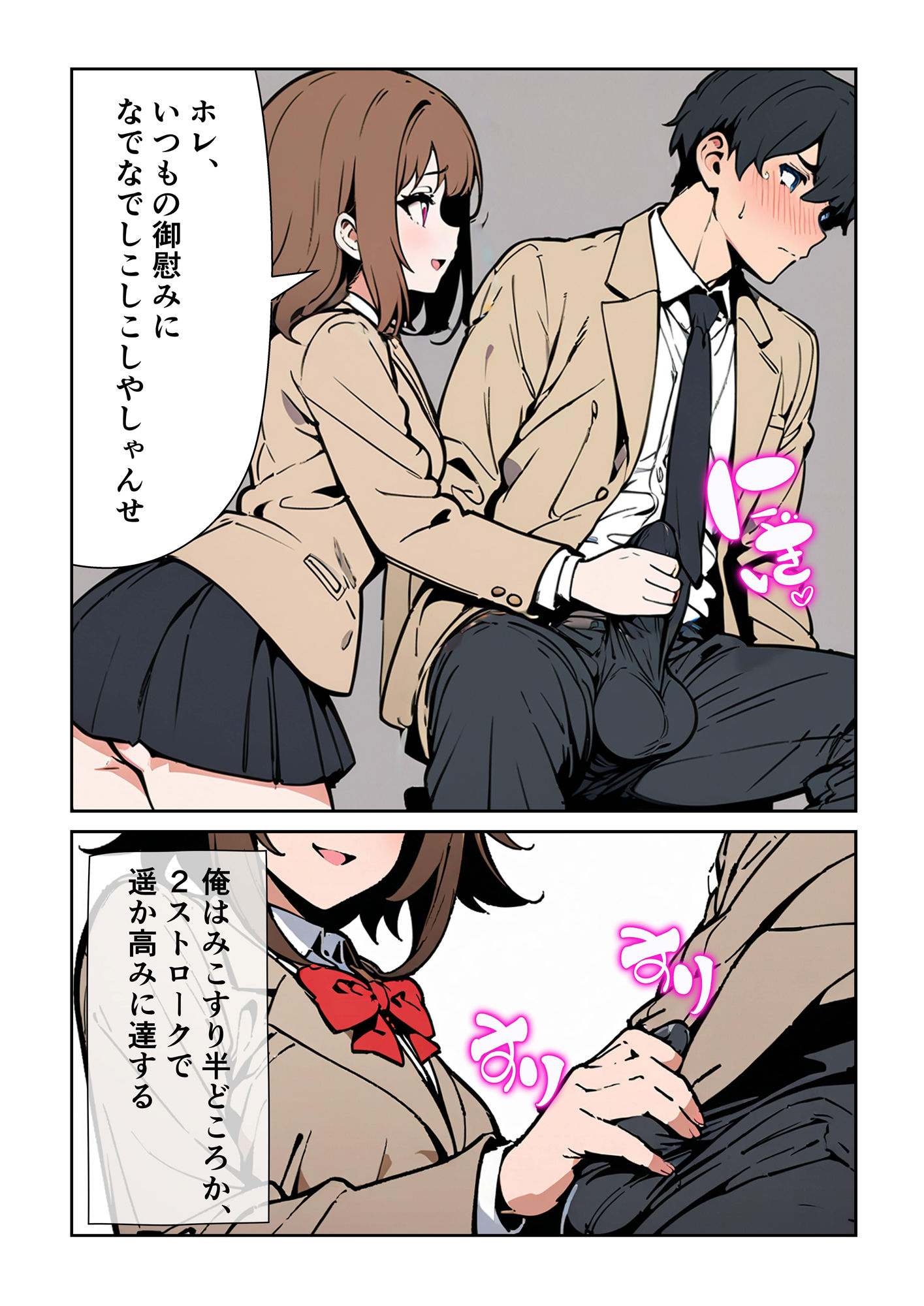 サンプル画像4:勃起をしてメソメソしてどうしたんだい？(バーチャルセクサロイド岡田) [d_398383]