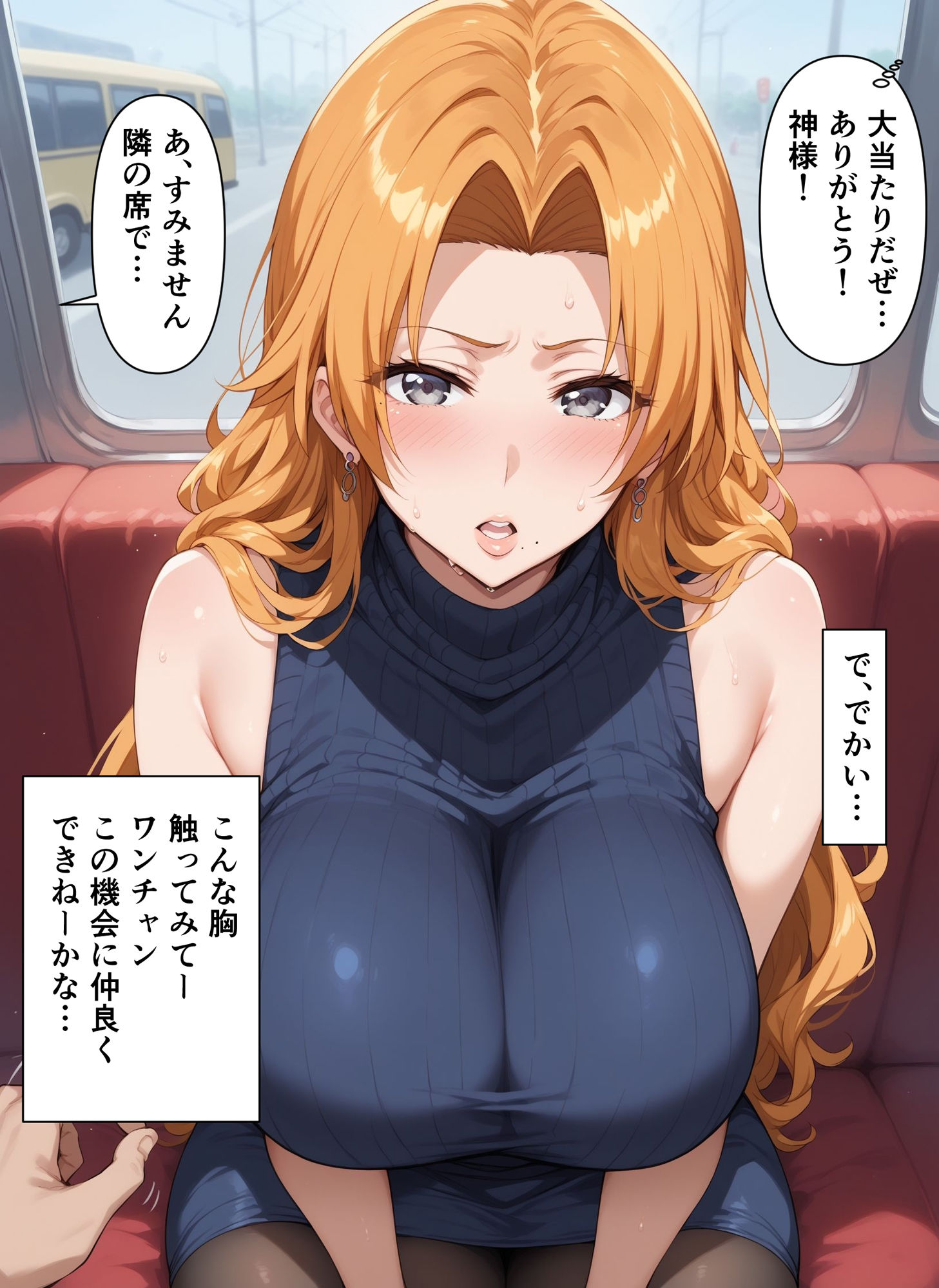 サンプル画像3:初めての高速バスで童貞卒業した話(熱男) [d_398526]