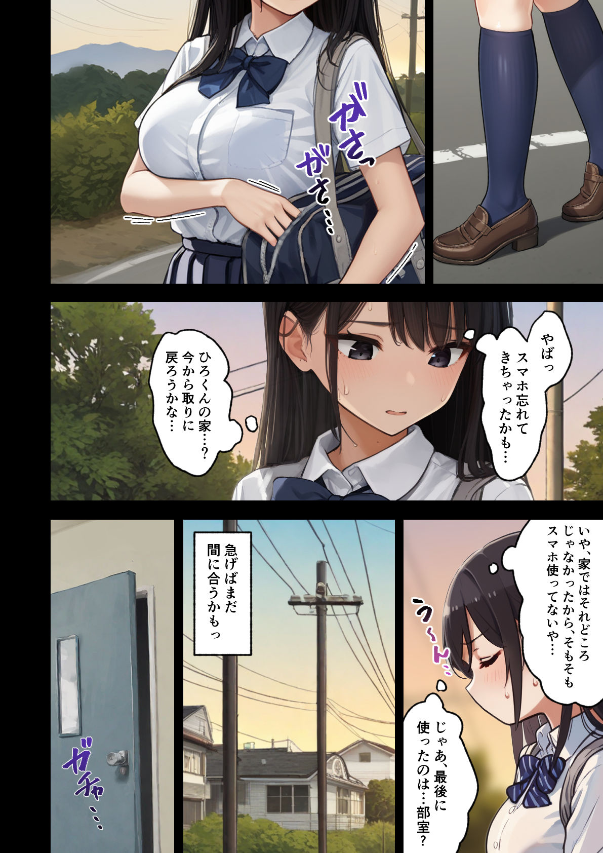 サンプル画像4:ハメ撮りしたら、彼女が寝取られました・・・(まいんがー) [d_398847]