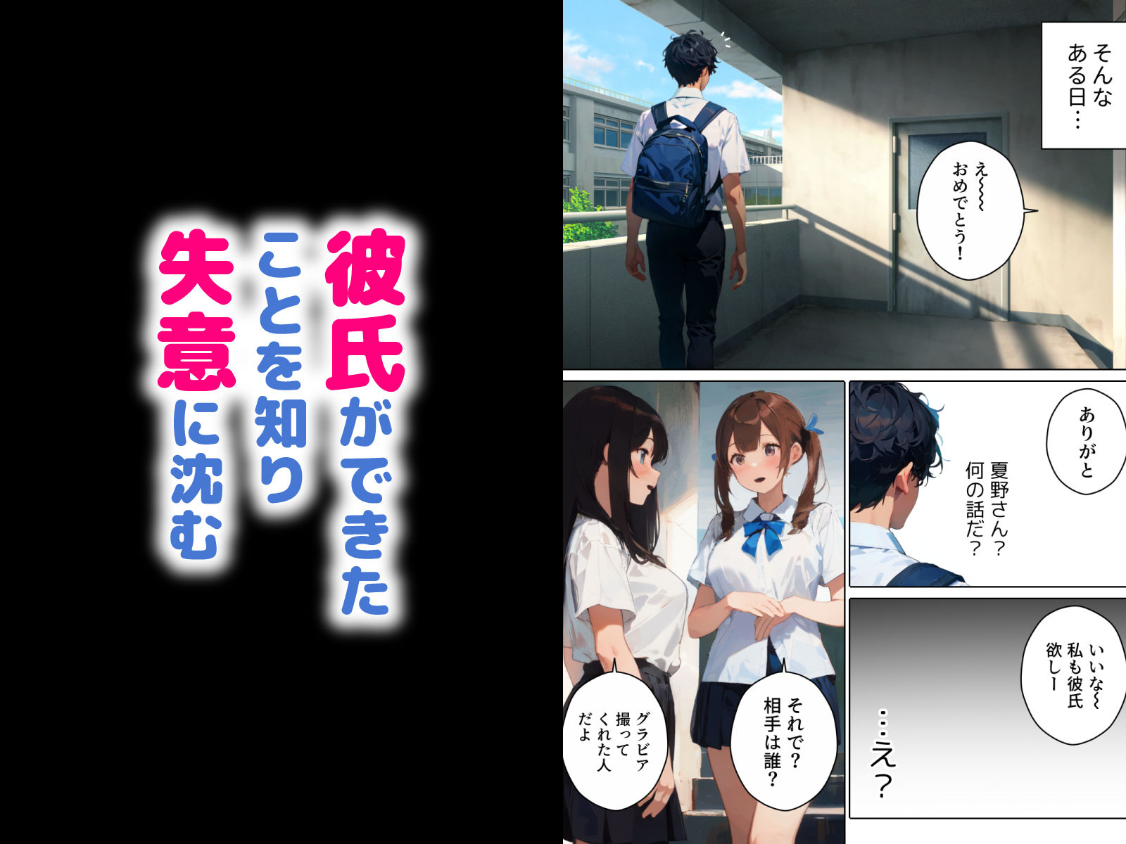 サンプル画像4:催●術はじめました。 ─被験者:夏野美海─(えーとあい) [d_399343]