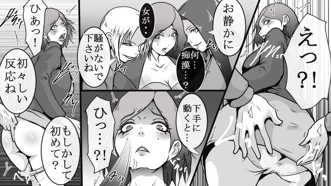 サンプル画像2:DQN不良女子達の熟女浣腸苛め6(女による女への凌●) [d_399640]