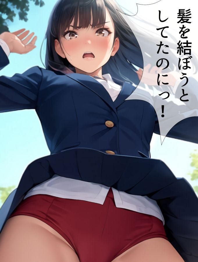 サンプル画像3:ローアングルお嬢様 越嶋伊織3(ミックス ステーション) [d_399957]