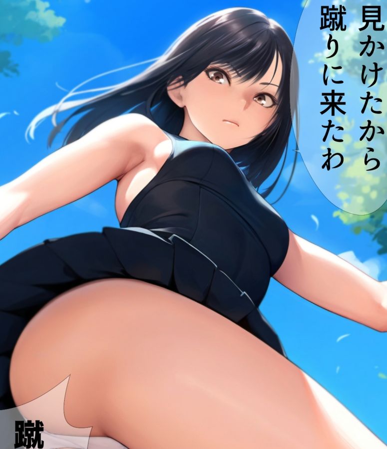 サンプル画像4:ローアングルお嬢様 越嶋伊織3(ミックス ステーション) [d_399957]